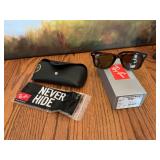 Brand new Ray-Ban brown striped sunglasses Wayfair