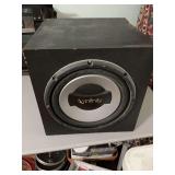 Infinity subwoofer 12 1/2 in by 12 1/2x 13“