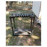 Yard tool caddy 36” x 15 1/2” x 35”