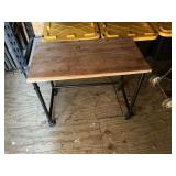 Small rolling table 30” x 17” x 24”