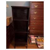 Vintage 15 1/4“ x 9 1/2“x 44 1/2” bookcase with three shelves