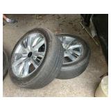 Set of 4 GMC wheels (off of 2019 Silverado) with Bridgestone tires 275/50 R 2
