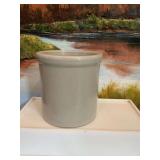 Vintage 6“ x 6 1/2“ Robinson Ransbottom 2 quart crock Ohio