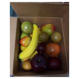 Box of Costa Rica wooden fruit