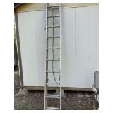 10 foot aluminum extension ladder