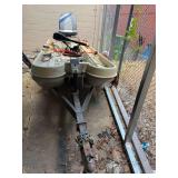 2 Person Boat W/2 Trolling Motors