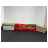 Assortment of 30-30 Win Ammunition and Cases including Winchester, Remington, Federal, and Western