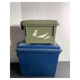 2 Plastic Ammo Cans