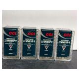Four CCI MAXI-MAG 22 WMR JHP