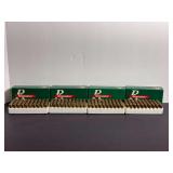 Four REMINGTON KLEANBORE 9mm Luger 124gr Metal Case 50RD Ammo / 1009