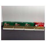 Assortment of REMINGTON and FEDERAL AMERICAN EAGLE 9mm Luger 124gr FMJ 50RD Ammo