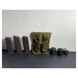 Assortment of Magazines, Cylinders and Pouches including Colt, Marlin, HKS and More