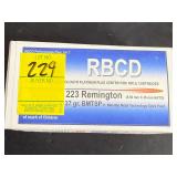 4 Boxes RBCD PERFORMANCE PLUS .223 REMINGTON