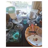 Contents on and under table. Table NOT included.