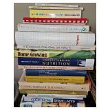 Grouping of cookbooks.