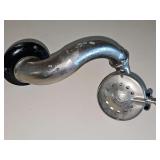 E. Toman & Co. Tone arm for antique phonograph used as decor piece.