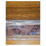 Alabama Crimson Tide size 36 leather belt. Officially Licensed Collegiate Product still in packaging.