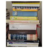 Grouping of cookbooks.