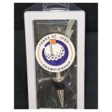 FedEx St Jude Championship wine bottle stopper. New in package.