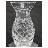 Crystal vase 5.5 in tall