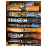 Collection of John Grisham Books. All hardback books have their dust jackets.Six are First Editions as shown in last photo. Those that are NOT include paperback Sycamore Row, A Time To Kill, and The R