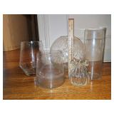 Grouping of vases