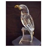 Reflections by the Paragon faceted crystal eagle figurine. 5 in tall.