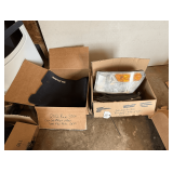 One Box of 4 Dodge Ram Floor Mats, One Box of Two 2010 - 2012 Front Head Lights Right and Left Dodge Ram