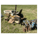 Sears Lawnmower, Sickle Bar Mower, 3 Pt. Cutting Harrow, Trailer Hitch, 3 One Bottom Plows, Middle Buster Plow, Drag, Pull Type Bog Harrow