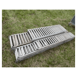 Roller Conveyors - 4 @ 10' Wide, 3 are 8' Long, 1 is 5' Long; 5 @ 16' Wide, 3 are 8' Long, 2 are 5' Long