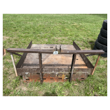 Three Pt. Carry-all - Metal Frame and Bed, 5' Wide