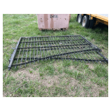 Two 9' Decorative Gates - Includes Cable, Cylinder, and Hardware