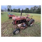 Farmall Cub Tractor - Not Running - Belly Mower included