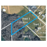 Tract #1 - 3.09 +/- Acres