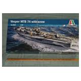 Italeri 1/35 Scale #5624 Vosper MTB 74 with Crew d