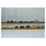 15 Husky trucks, trailers, military, etc.; as is