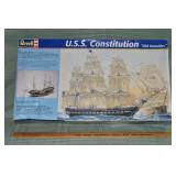 Revell #85-0398 sealed U.S.S. Constitution die cas