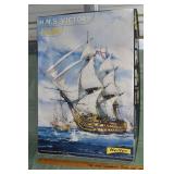 Heller 1/100 Scale #80897 H.M.S. Victory die cast