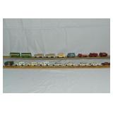 18 Lesney Matchbox transport and emergency vehicle