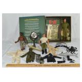 3 GI Joe action figures and accessories; as is