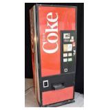 Coke Vending Machine: Dixie-Narco model DNCB 276/1