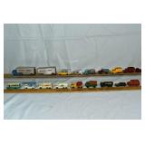 18 Husky trucks, trailers, military, etc.; as is