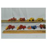 7 Lesney Matchbox vehicles & 1 Corgi ; as is