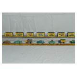 7 Lesney Matchbox vehicles with boxes: 28, 31, 37,