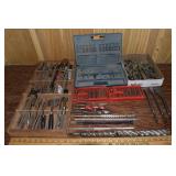 Group of specialty tools, fastener bits, chucks, k
