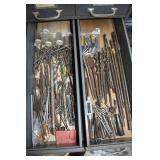Drill bit lot: steel twist, masonry, brace, extens