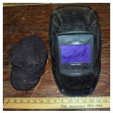 Digital Elite welding helmet and cap; as is