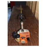 Stihl FS55R string trimmer, operates; as is