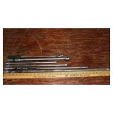1/2" drive: 2 breaker bars, 4 long extensions; as