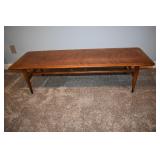 Vintage Lane Furniture MCM coffee table, 56x19x14"